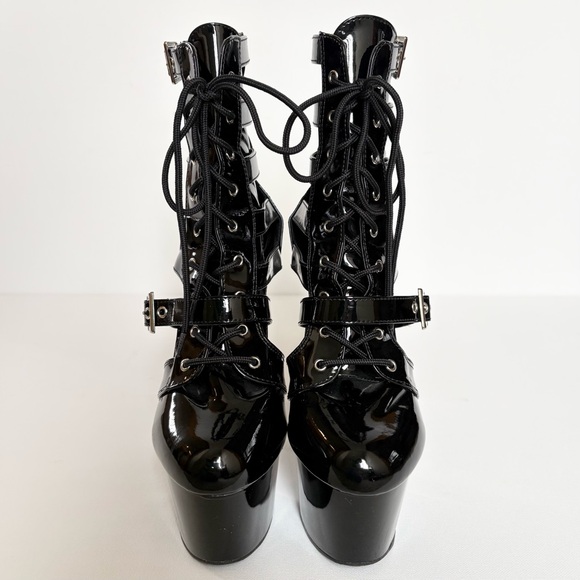 Pleaser Amore Cage Heels - Picture 4 of 16